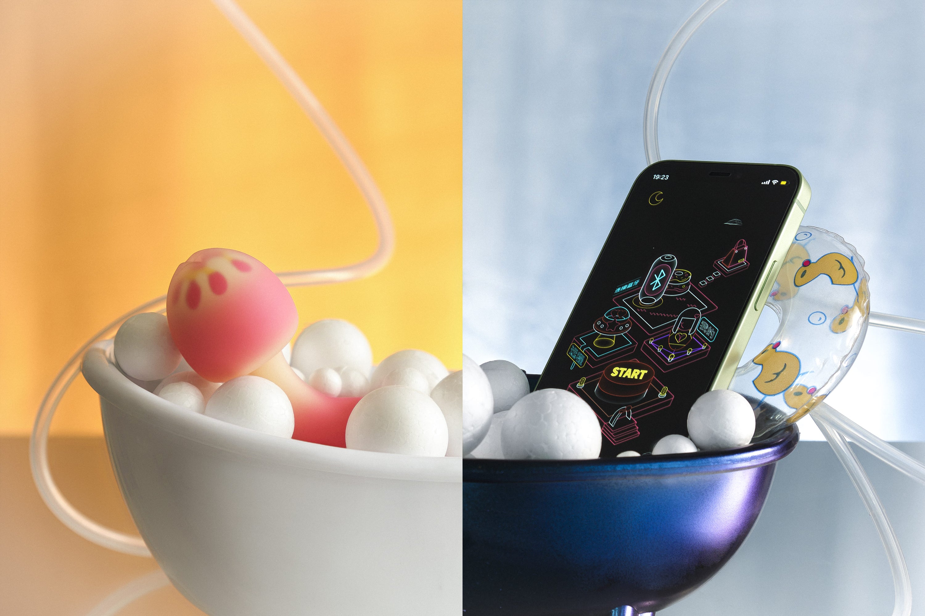 PinkPunch Sextoys Remote Control Vibrator Clit Sucking Vibrator